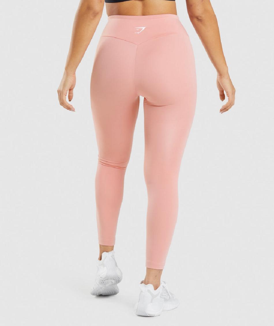 Leggins Gymshark Entrenamiento Mujer Rosas | CO 2849BEX